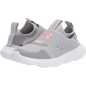 Womens Under Armour Runplay gray running shoes